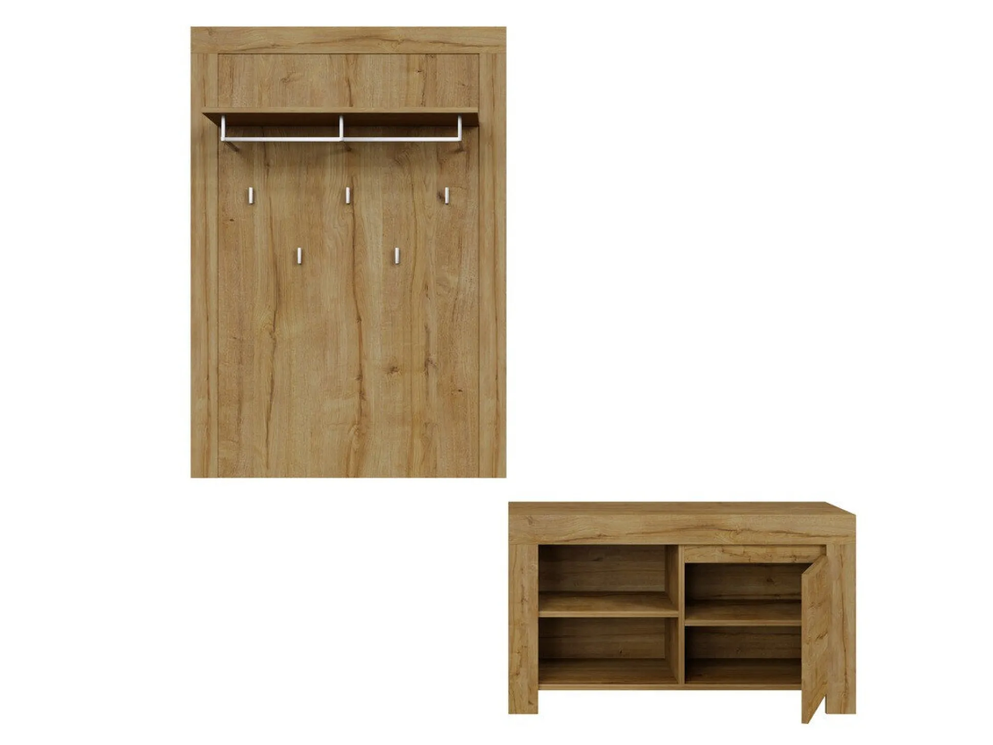 Entrésæt Sonsoru 140 (Egetræ)