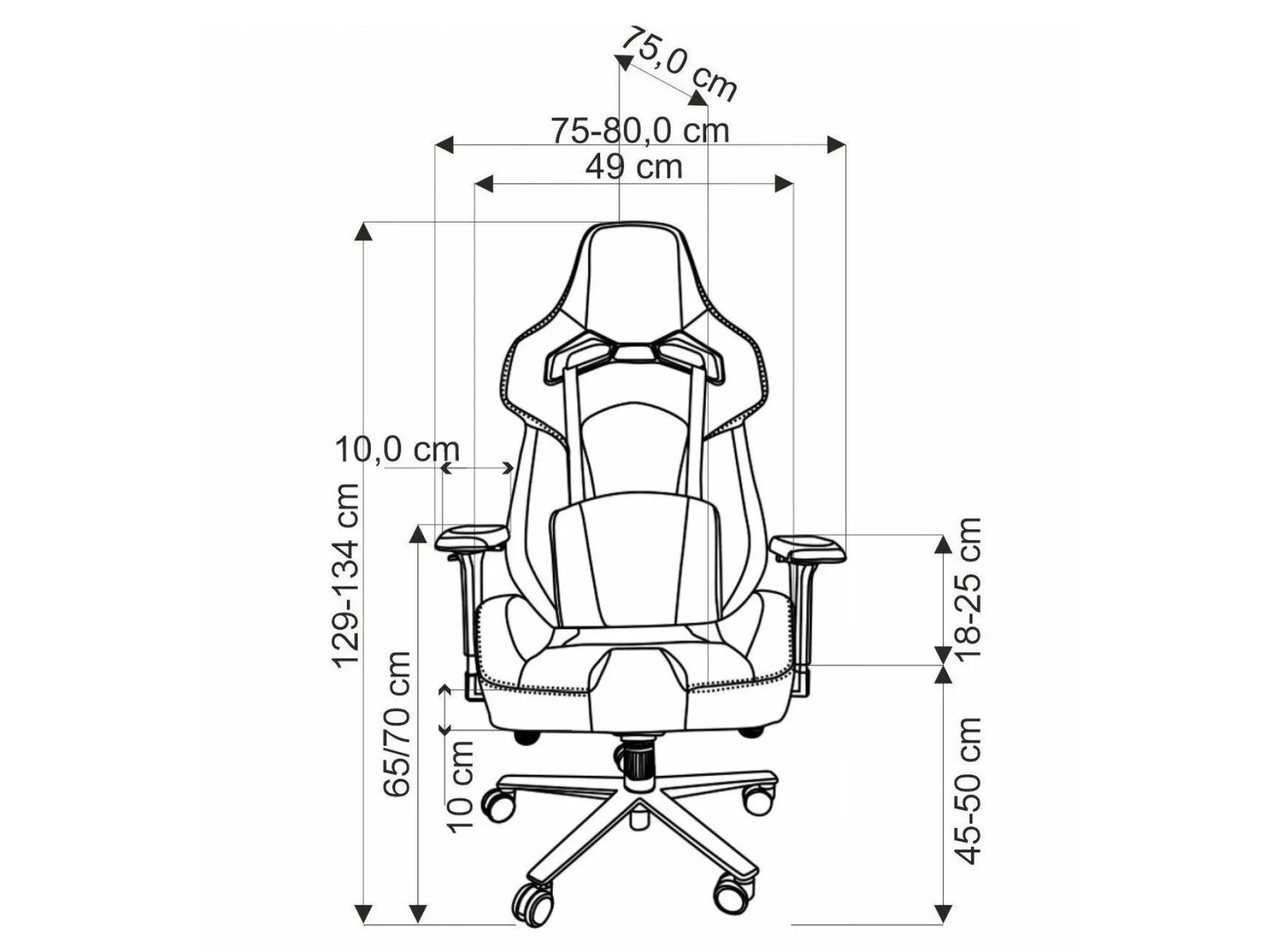 Gamingstol Houston 1619