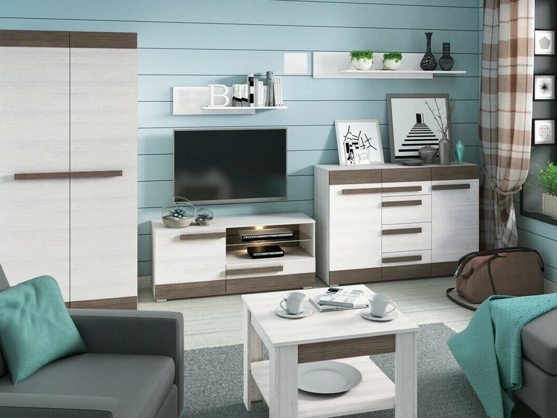 Garderobeskab Alcala 100