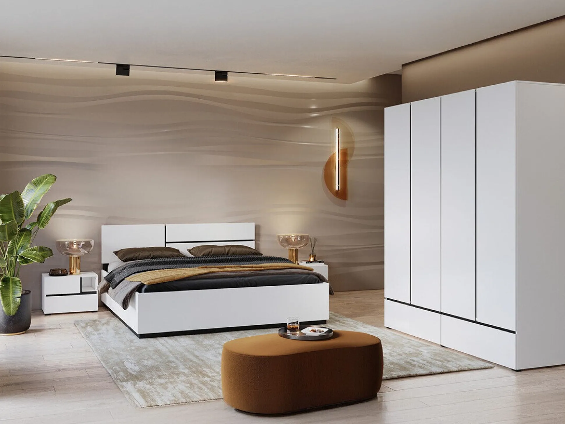 Garderobeskab Alfere 119 (Hvid)