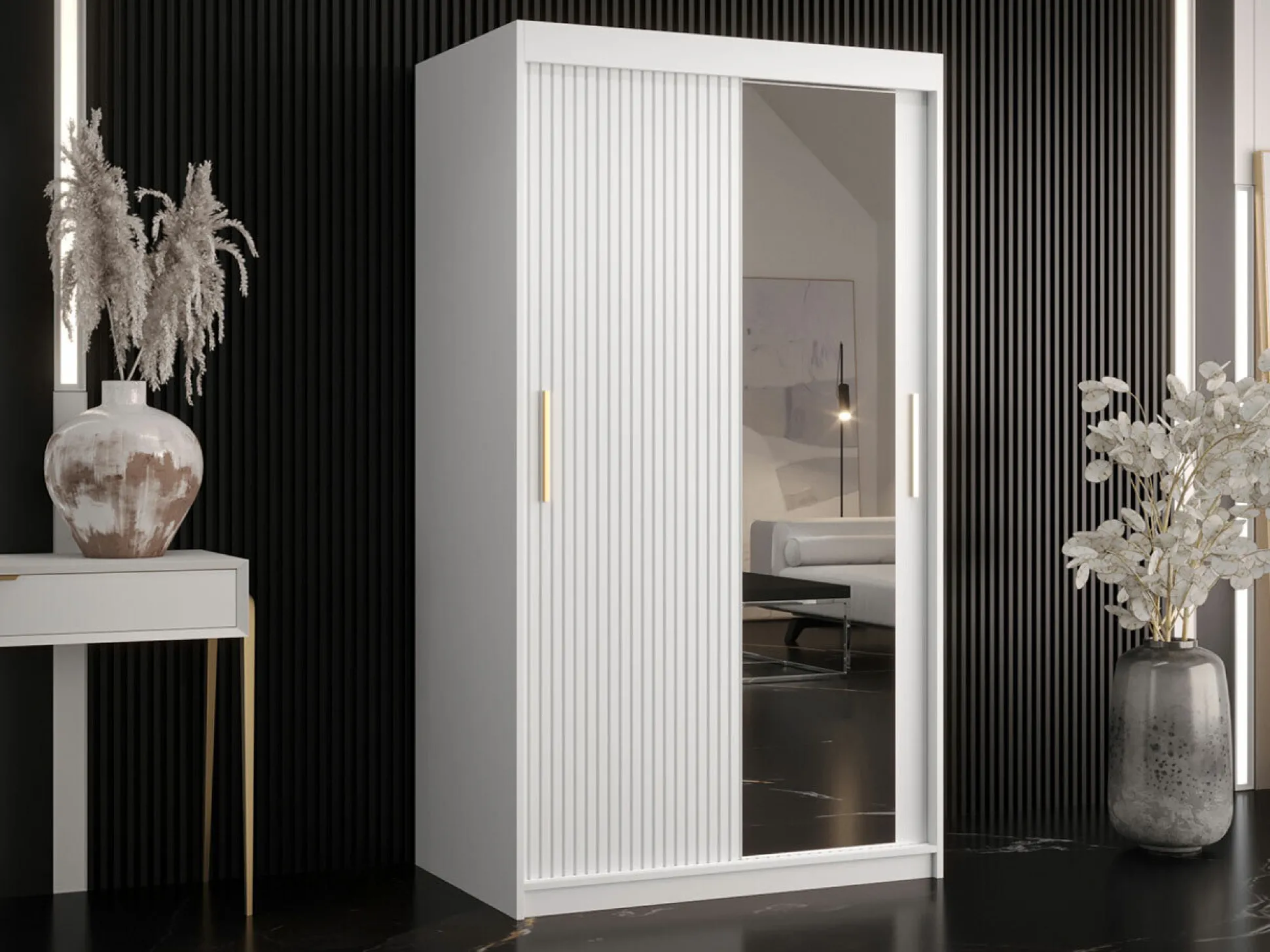 Garderobeskab Anulio I (Hvid)