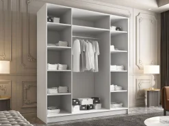 Garderobeskab Atlanta 176 (Sort)