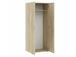 Garderobeskab Bristol 183 (Sonoma eg)