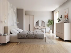 Garderobeskab Calcalo 100 (Beige)