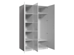 Garderobeskab Campus (Hvid + Glansfuld hvid)