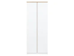 Garderobeskab Catelbi 107 (Hvid + Egetræ)