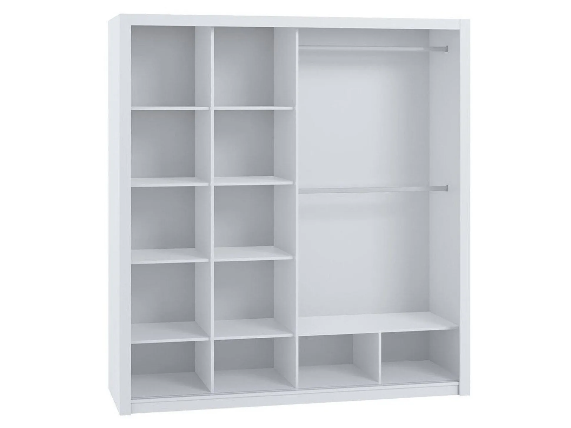 Garderobeskab Catromi 109 (Hvid)