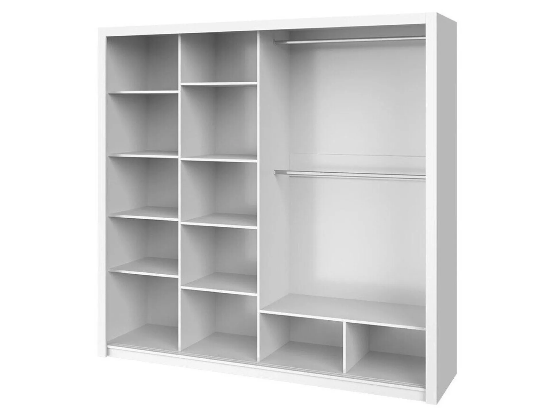 Garderobeskab Catromi 109 (Hvid)