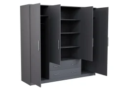 Garderobeskab Cavmero 100 (Antracit)