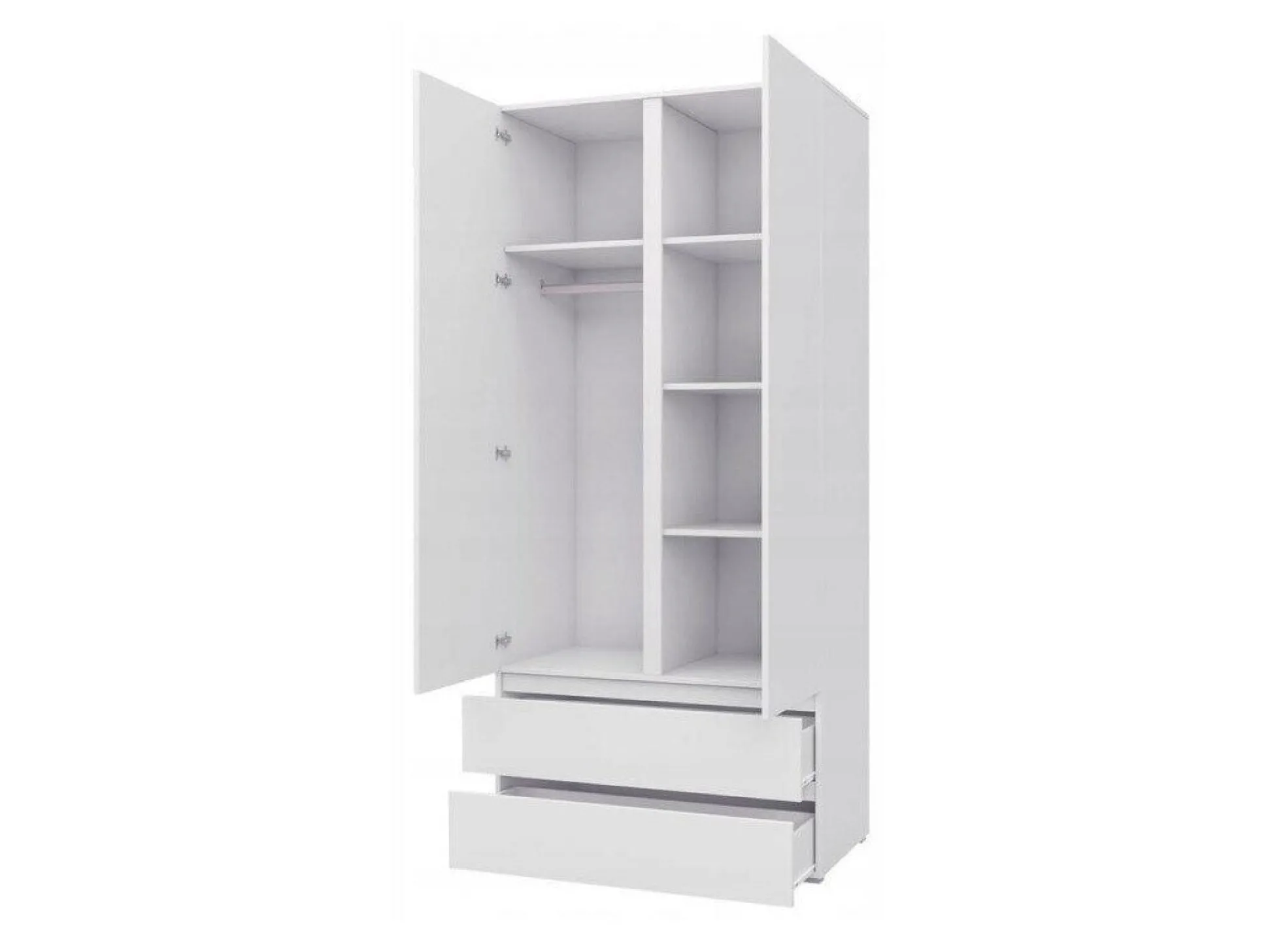 Garderobeskab Cirdora 101 (Hvid)
