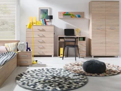 Garderobeskab Cirevau 104 (Sonoma eg)