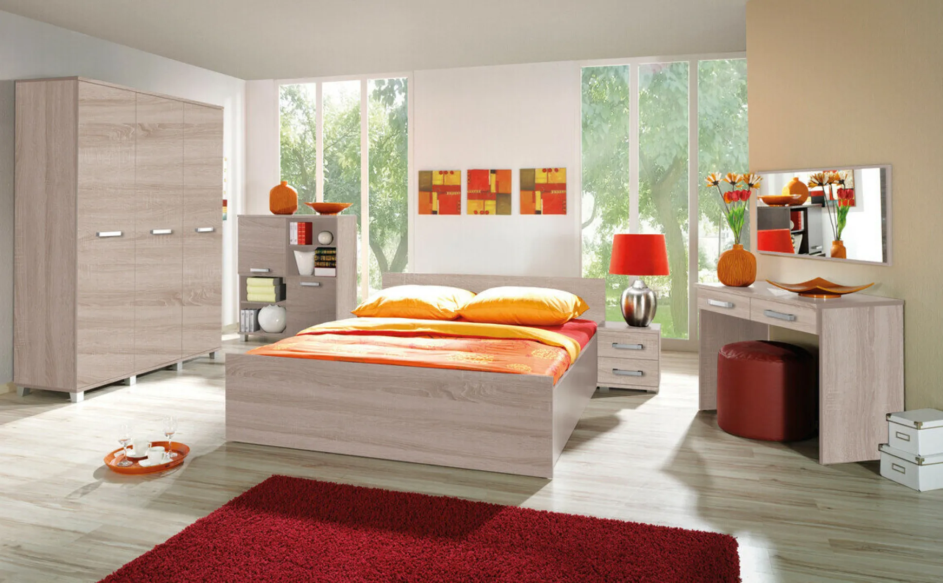 Garderobeskab Cirevau 105 (Sonoma eg)