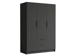 Garderobeskab Closico Calvron I (Sort)