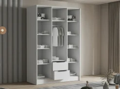 Garderobeskab Closico Calvron I (Sort)