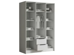 Garderobeskab Closico Calvron II (Hvid)