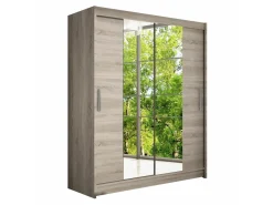 Garderobeskab Closico Camera II (Trøffel egetræ)