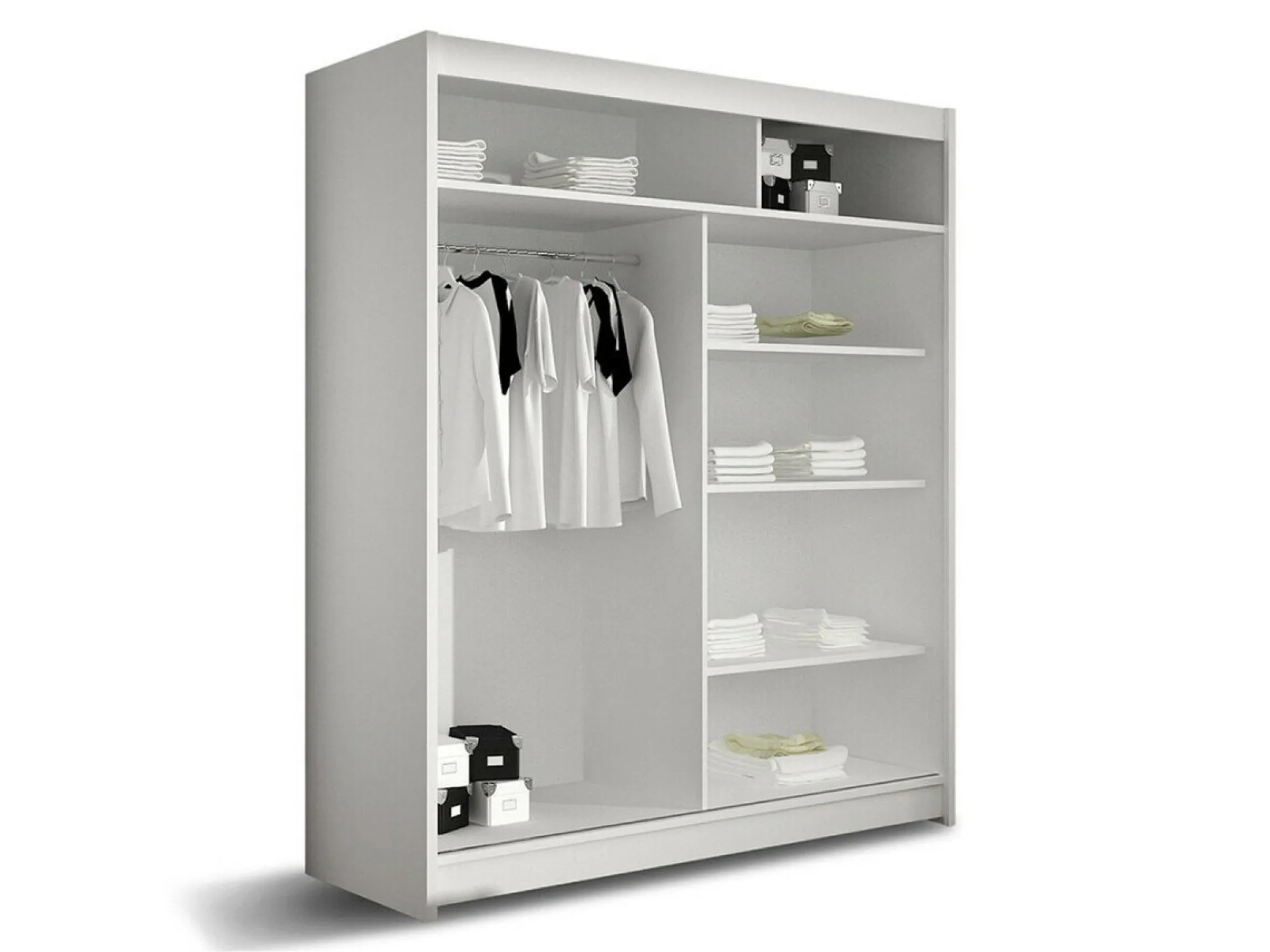 Garderobeskab Closico Camera IX (Trøffel egetræ)