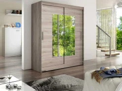 Garderobeskab Closico Camera III (Trøffel egetræ)