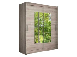 Garderobeskab Closico Camera III (Trøffel egetræ)