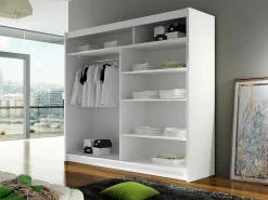 Garderobeskab Closico Cavaris II (Sort + Artisan eg)