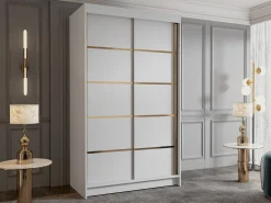 Garderobeskab Closico Corden III (Hvid)