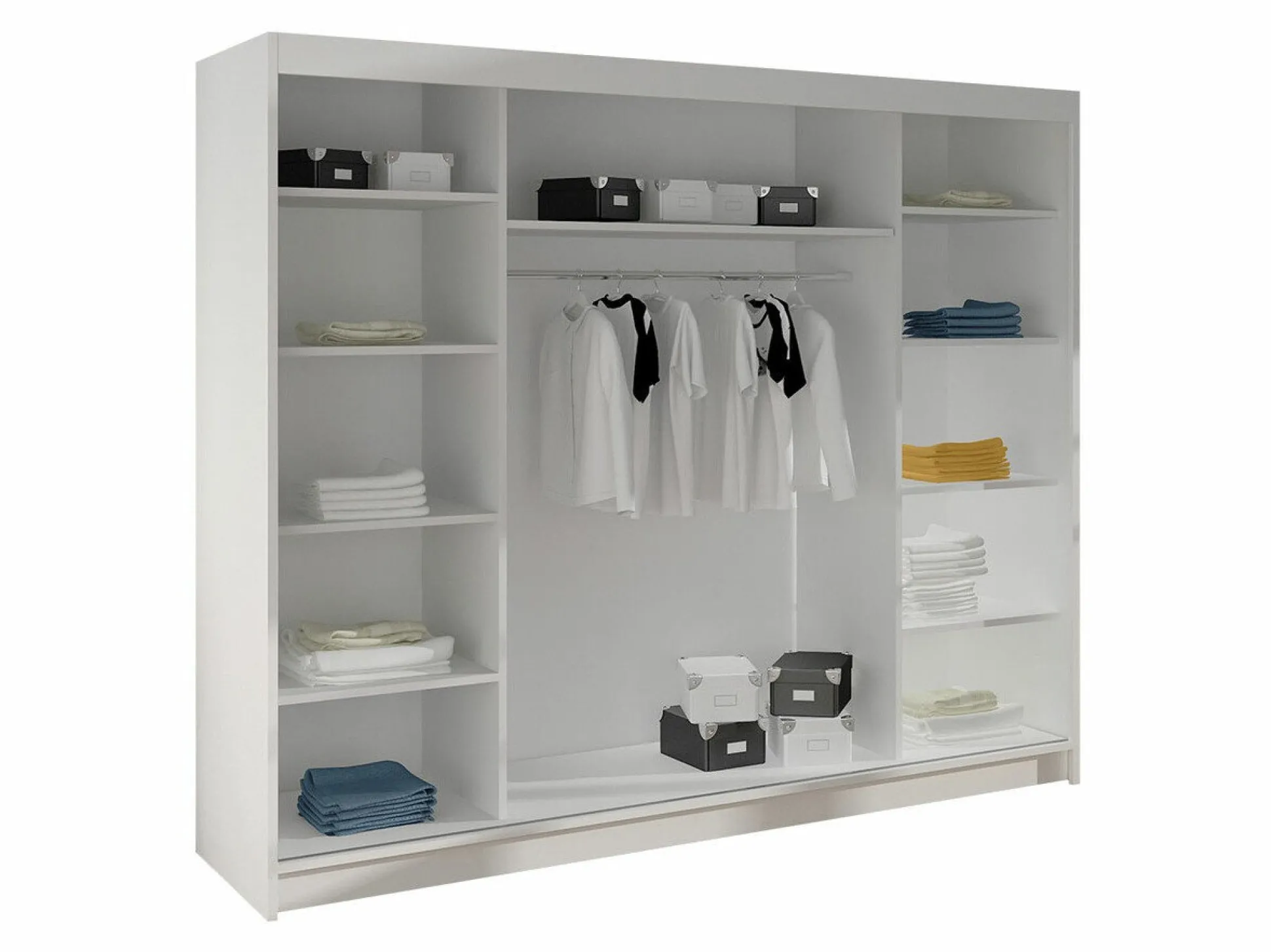 Garderobeskab Closico Durion I (Hvid)