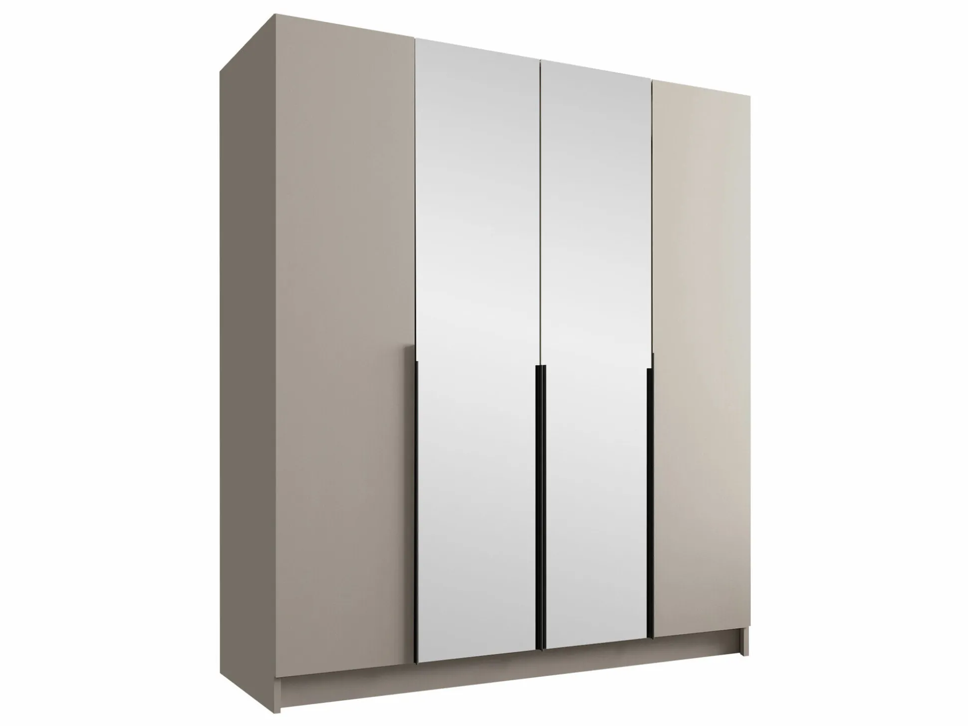 Garderobeskab Closico Navor II (Kashmir + Sort)