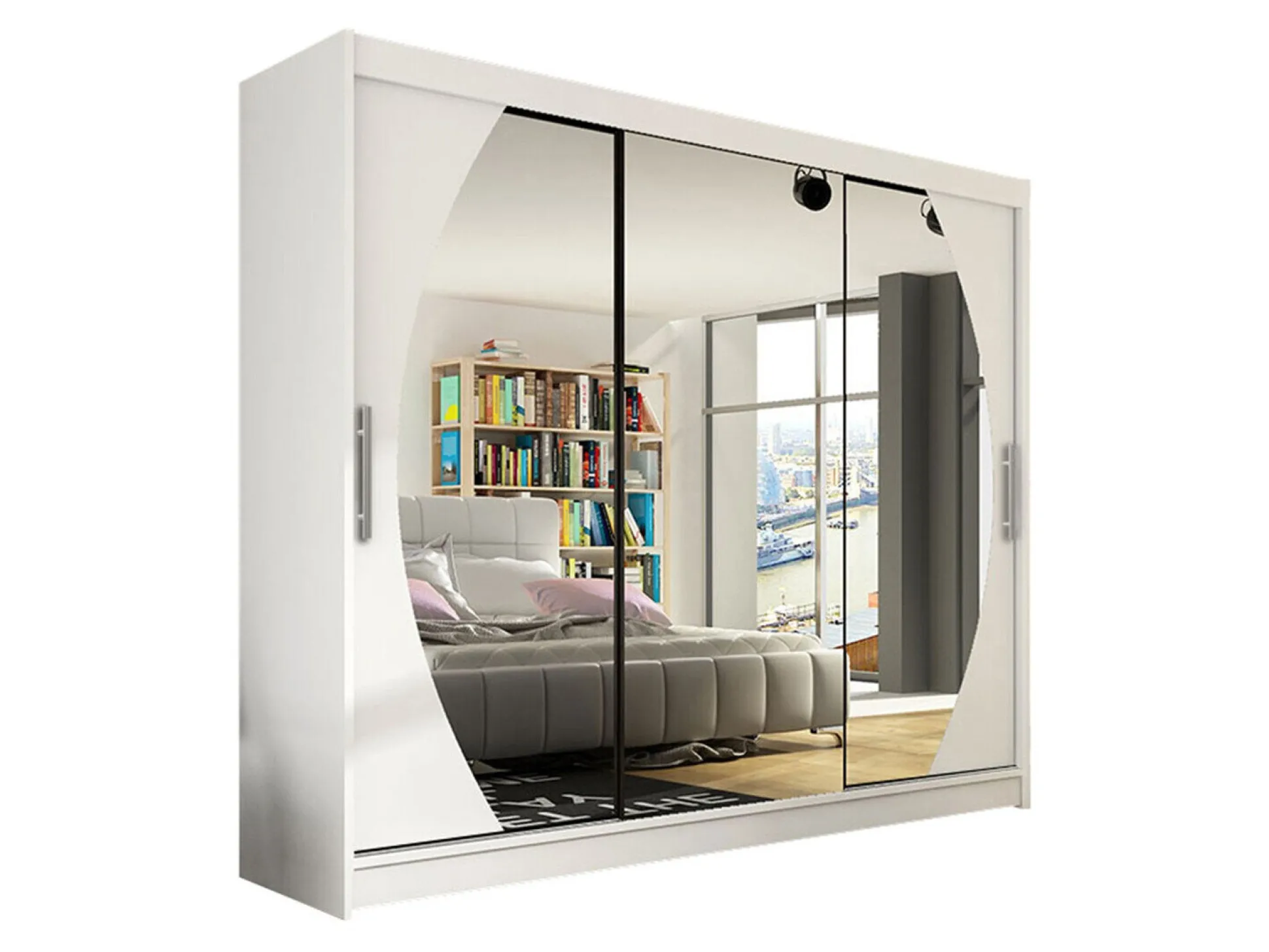 Garderobeskab Closico Ordo V (Hvid)