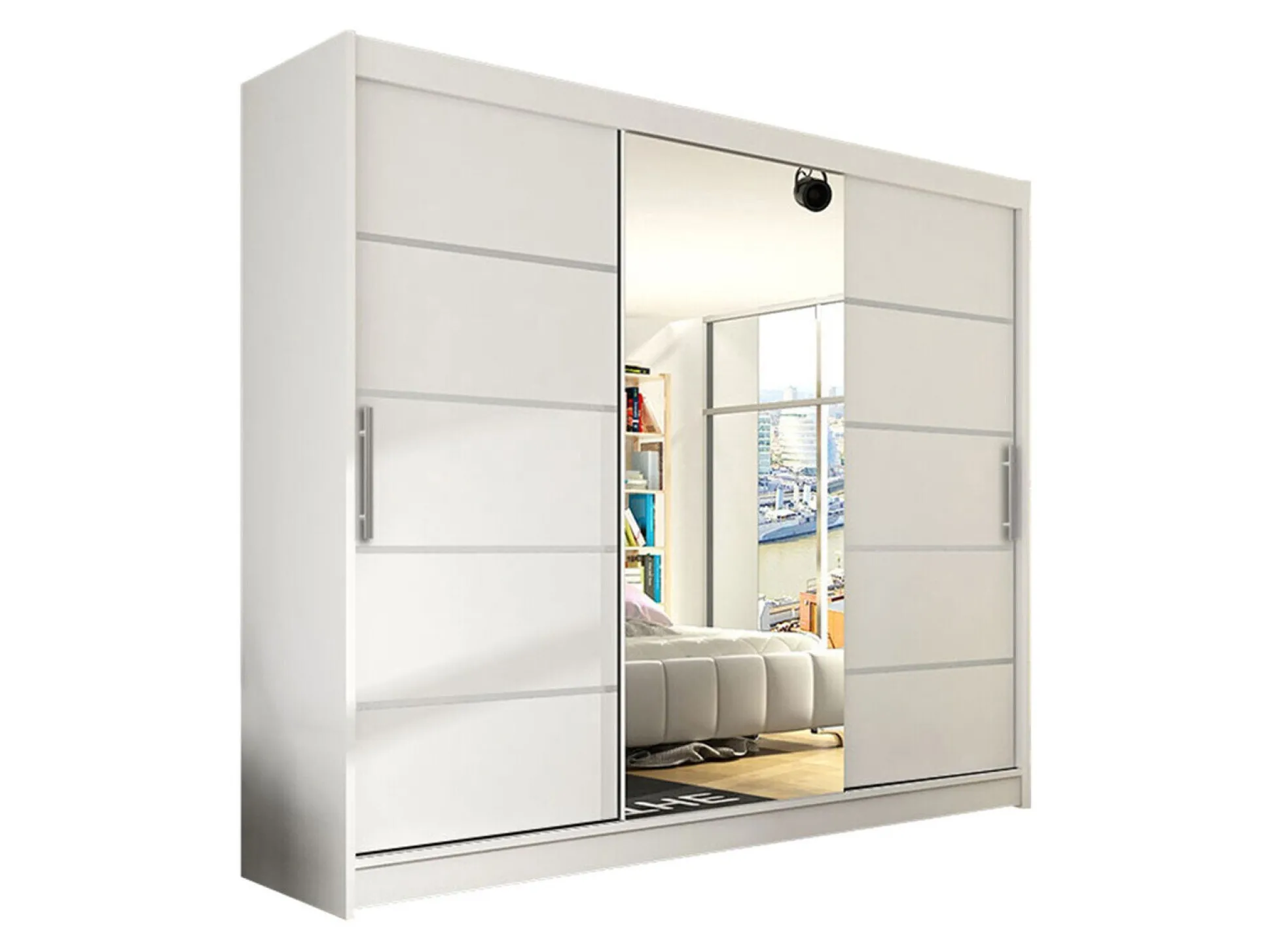 Garderobeskab Closico Ordo VI (Hvid)