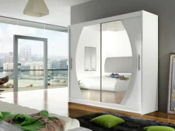 Garderobeskab Closico Pallor IV (Hvid)