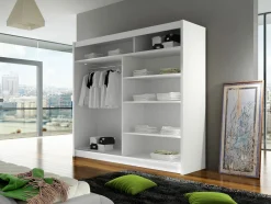 Garderobeskab Closico Pallor V (Hvid)