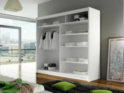 Garderobeskab Closico Pallor XIV (Hvid)