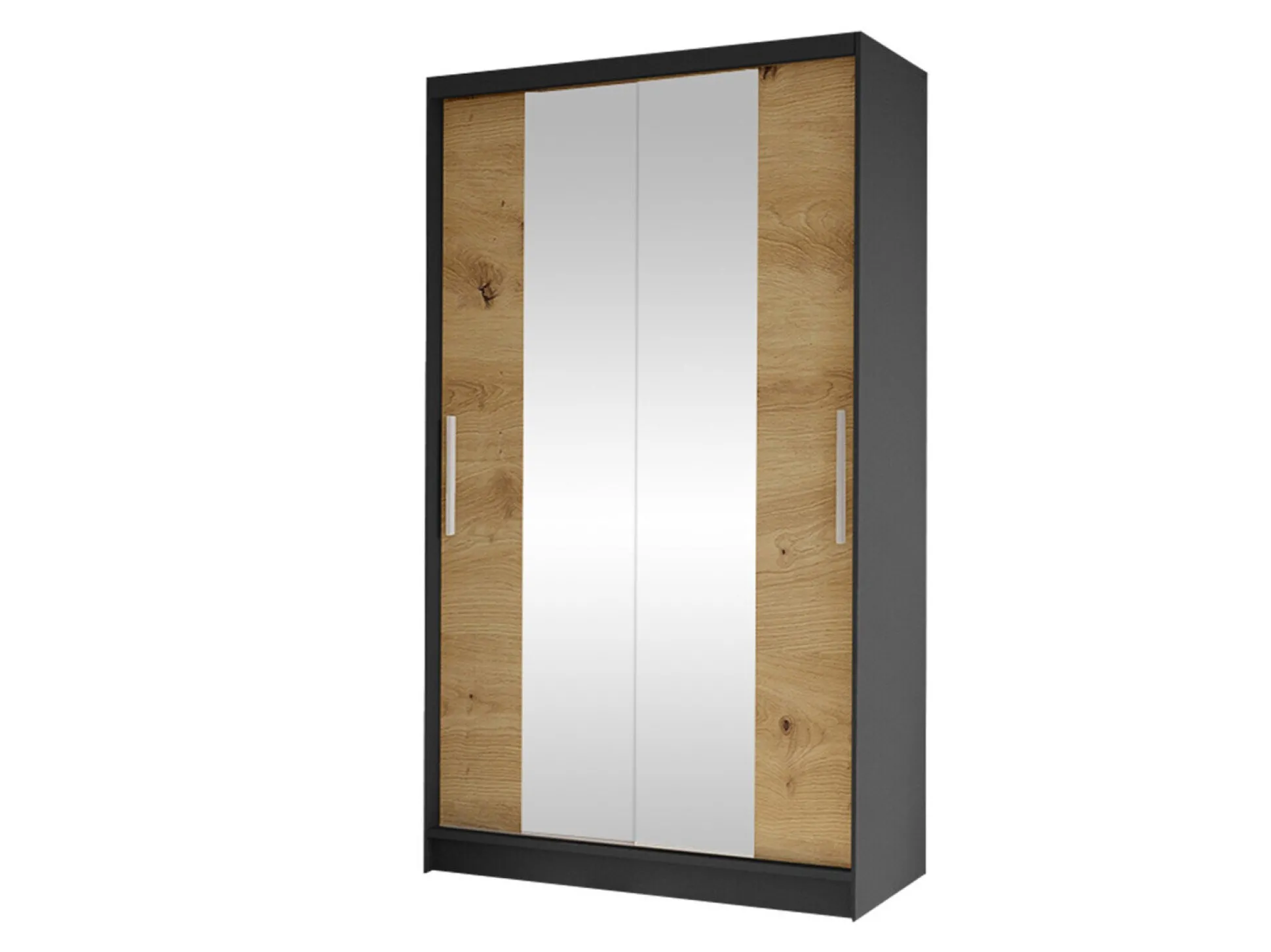 Garderobeskab Closico Structor II (Sort + Artisan eg)
