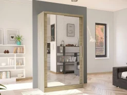 Garderobeskab Closico Structor VII (Sonoma eg)