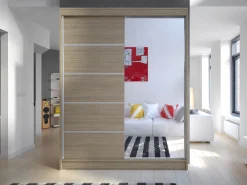 Garderobeskab Closico Vastor III (Sonoma eg)