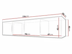 Garderobeskab Collis II (Wotan eg + Sort)