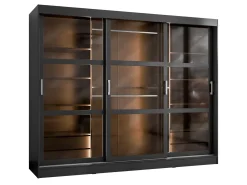 Garderobeskab Comfivo Opus (Sort)