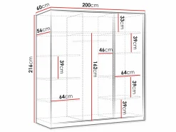 Garderobeskab Comfivo Papilio