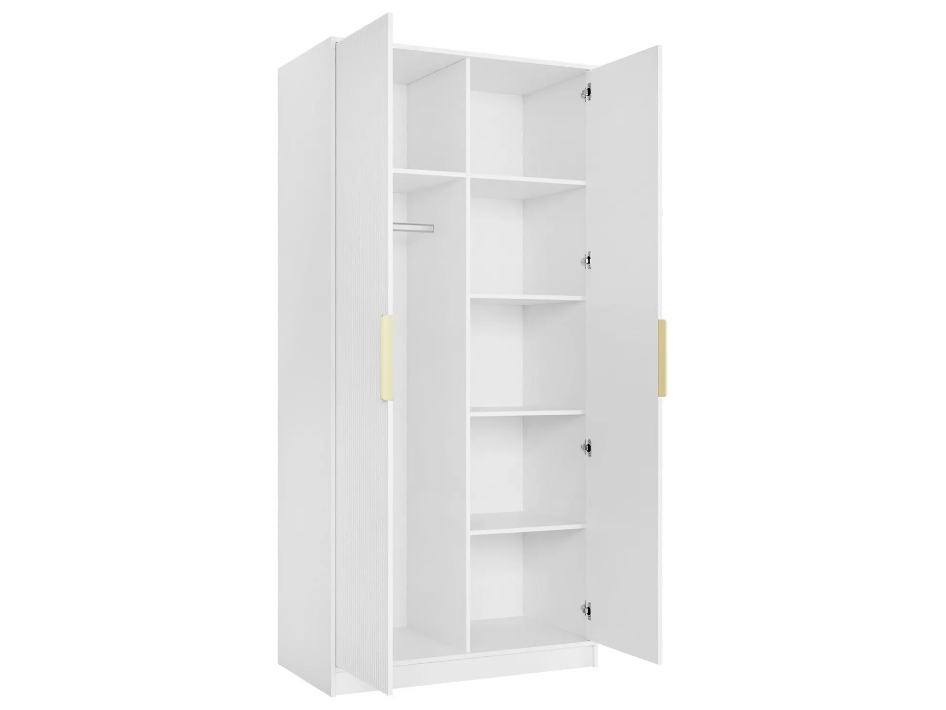 Garderobeskab Comfivo Papilio II (Hvid)