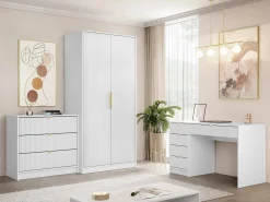 Garderobeskab Comfivo Papilio II (Hvid)