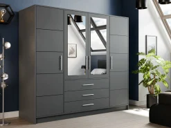 Garderobeskab Dortivu (Grafit)