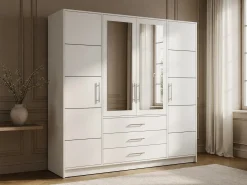 Garderobeskab Dortivu (Hvid)