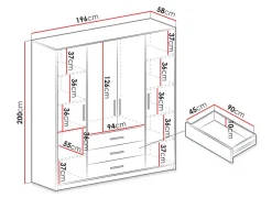 Garderobeskab Dortivu (Wellington eg)