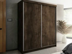 Garderobeskab Dover 108 (Mørk aske)