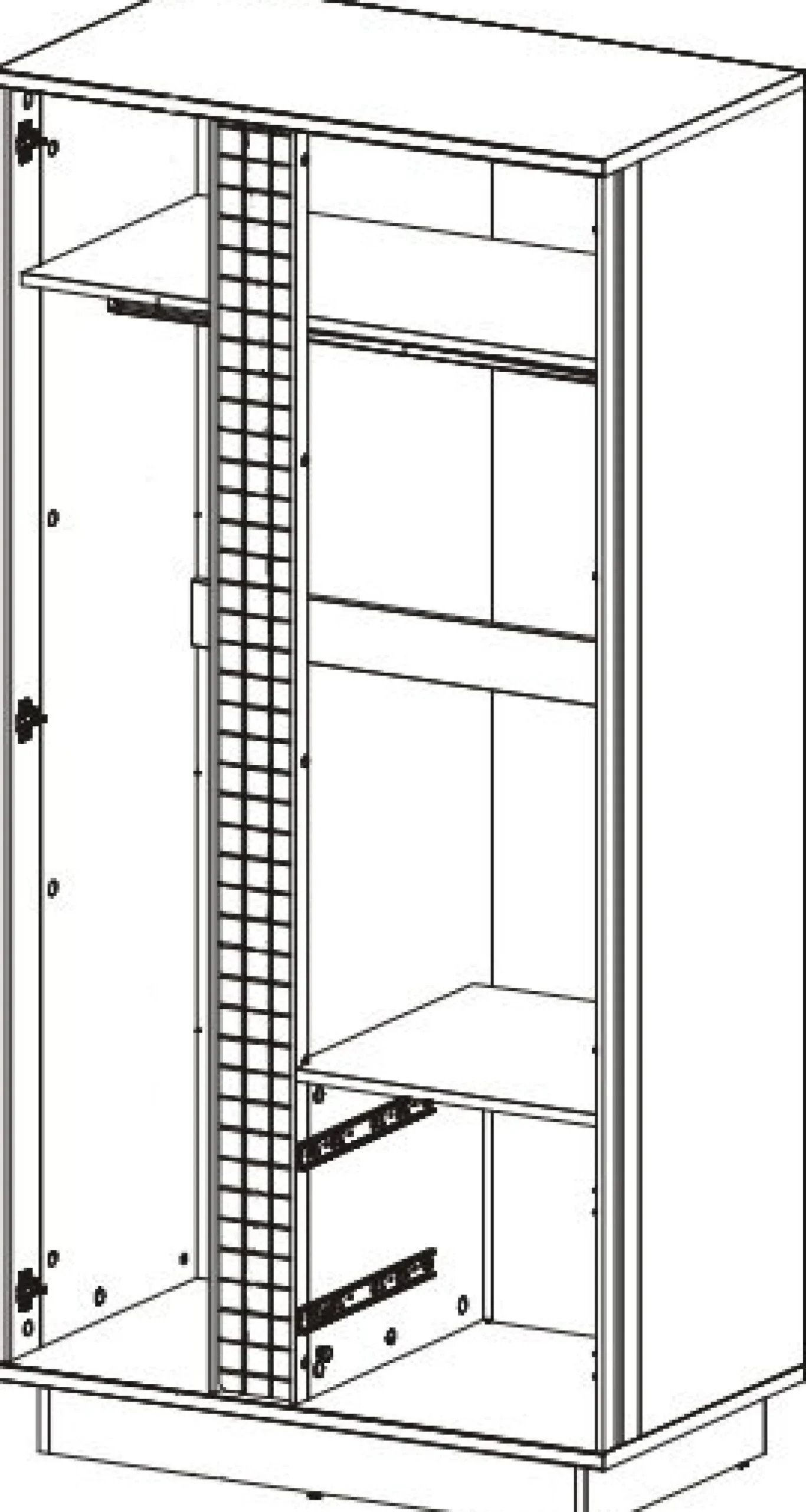 Garderobeskab Dunvelo 107