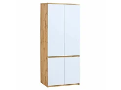 Garderobeskab Evaropha 100 (Wotan eg + Hvid)