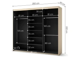 Garderobeskab Fresno 167