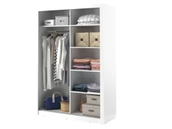 Garderobeskab Fresno 103 (Hvid)