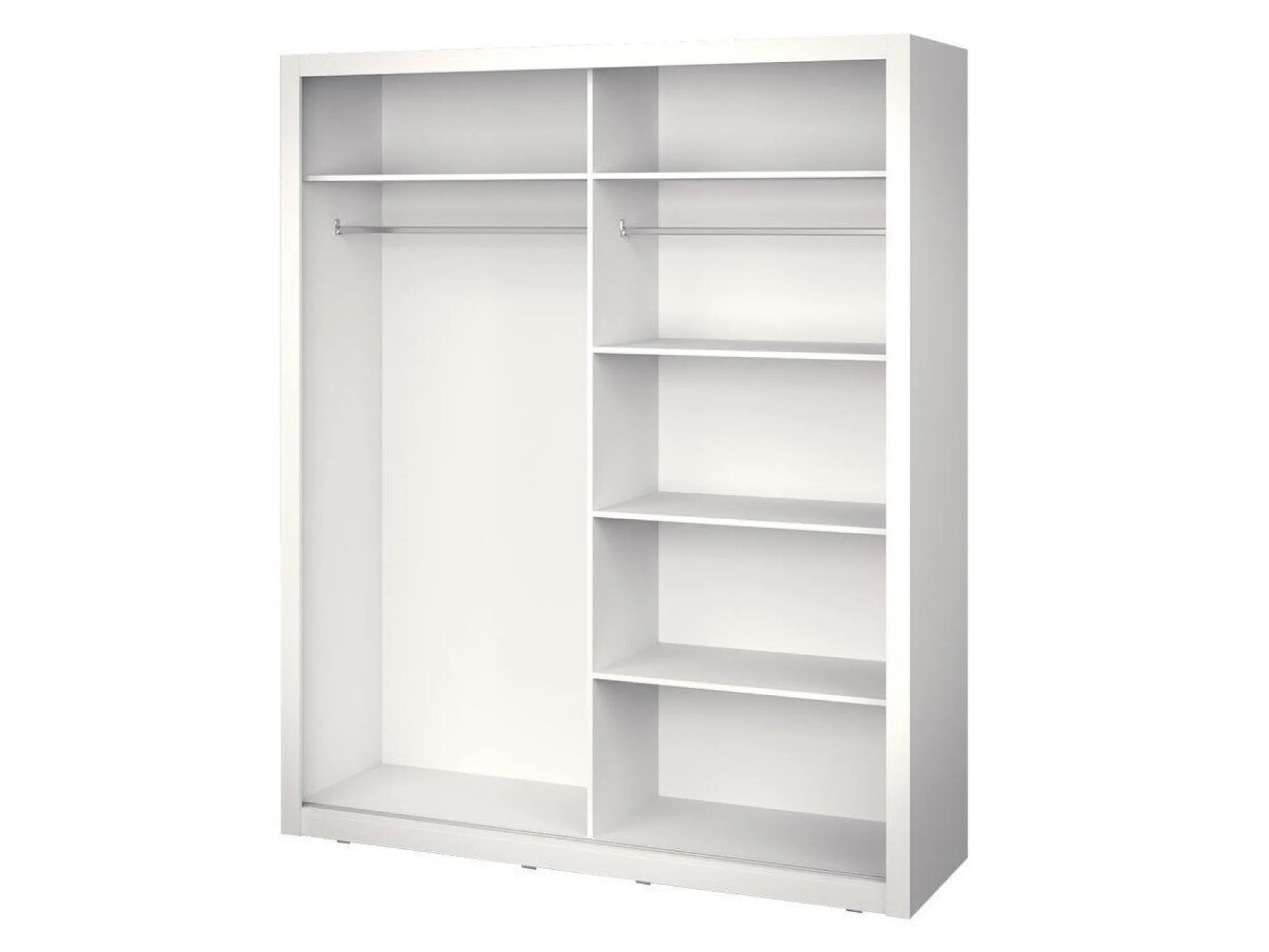 Garderobeskab Fresno 102 (Hvid)