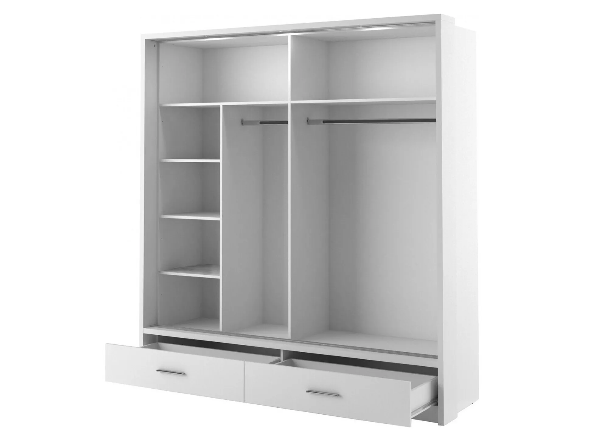 Garderobeskab Fresno 104 (Hvid)